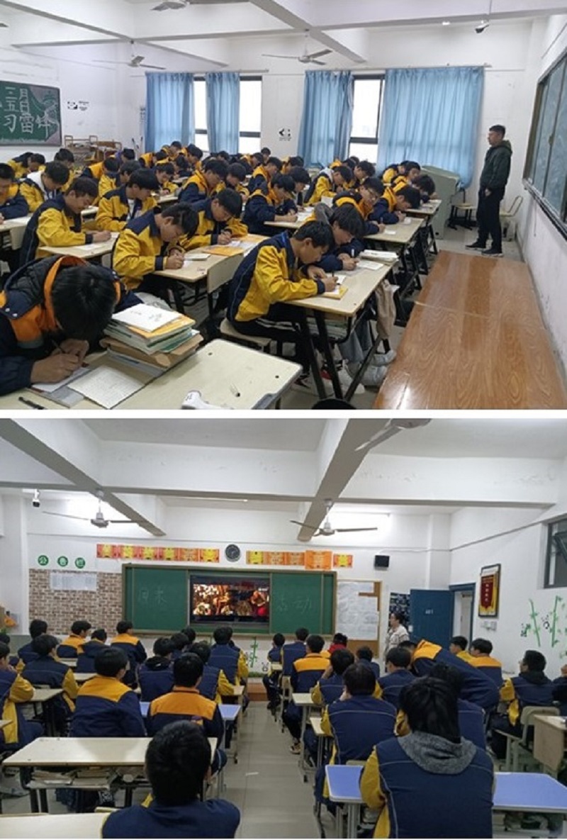 建筑工程系书法练习、组织观看主旋律电影.jpg